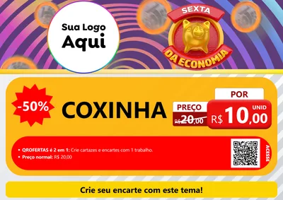 Modelo de Cartaz para Cartaz A4 Horizontal