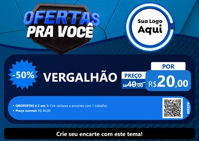Modelo de Cartaz para Cartaz A4 Horizontal com o tema Ofertas Para Você - Auto e Motopeças para Ferragens