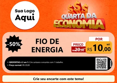 Modelo de Cartaz para Cartaz A4 Horizontal