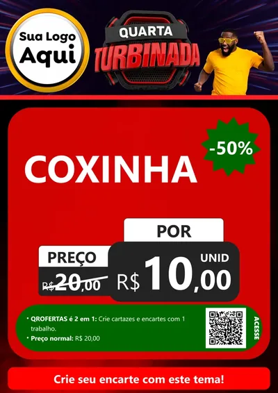 Modelo de Cartaz para Cartaz A4 Vertical