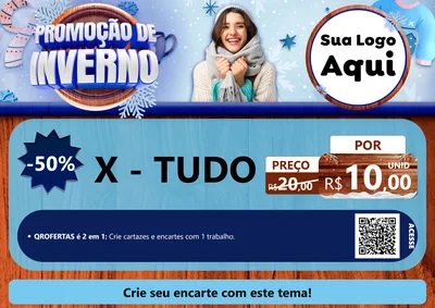 Modelo de Cartaz para Cartaz A4 Horizontal