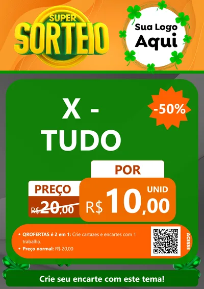 Modelo de Cartaz para Cartaz A4 Vertical