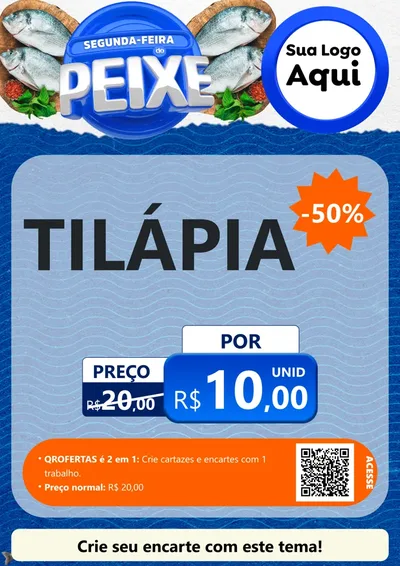 Modelo de Cartaz para Cartaz A4 Vertical