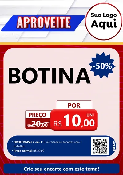 Modelo de Cartaz para Cartaz A4 Vertical com o tema Aproveite para Agropecuária