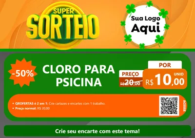 Modelo de Cartaz para Cartaz A4 Horizontal