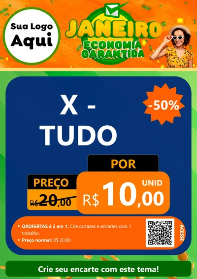 Modelo de Cartaz para Cartaz A4 Vertical