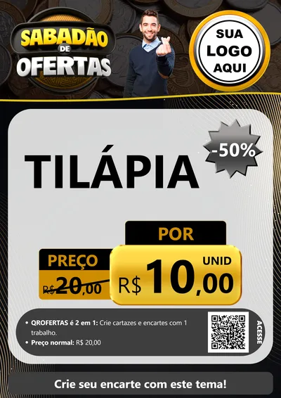 Modelo de Cartaz para Cartaz A4 Vertical