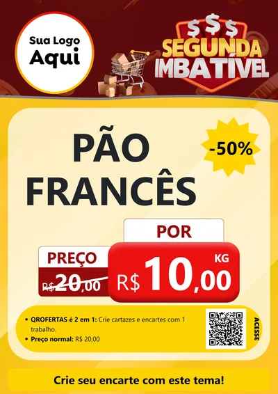 Modelo de Cartaz para Cartaz A4 Vertical