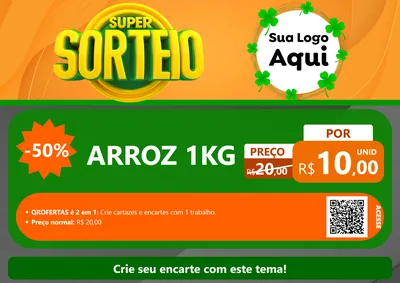 Modelo de Cartaz para Cartaz A4 Horizontal