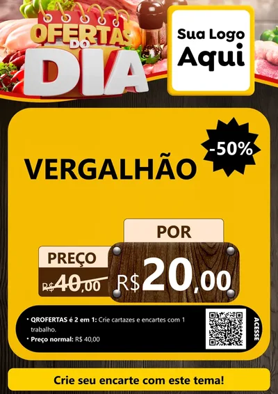 Modelo de Cartaz para Cartaz A4 Vertical