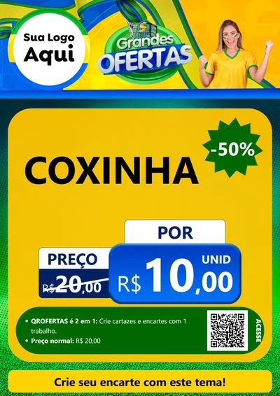 Modelo de Cartaz para Cartaz A4 Vertical