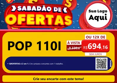 Modelo de Cartaz para Cartaz A4 Horizontal