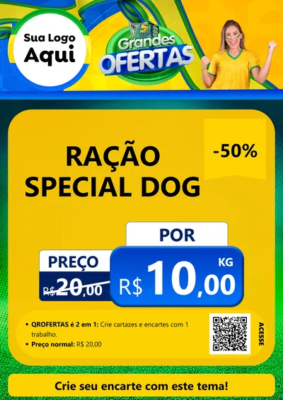 Modelo de Cartaz para Cartaz A4 Vertical