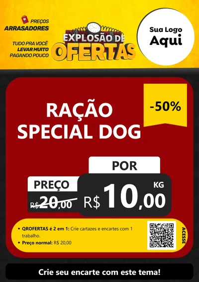 Modelo de Cartaz para Cartaz A4 Vertical