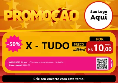 Modelo de Cartaz para Cartaz A4 Horizontal