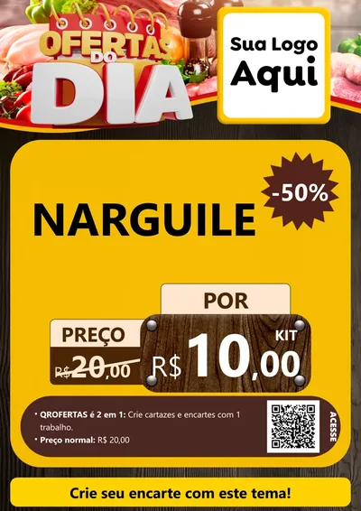 Modelo de Cartaz para Cartaz A4 Vertical