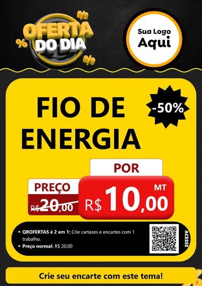 Modelo de Cartaz para Cartaz A4 Vertical