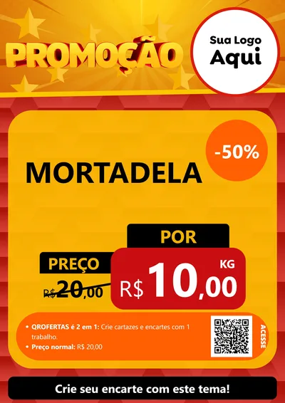 Modelo de Cartaz para Cartaz A4 Vertical