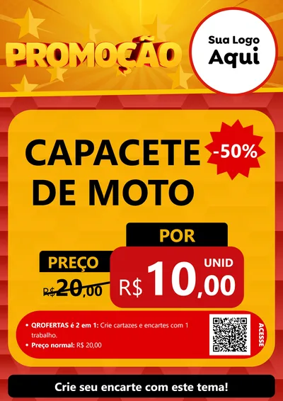 Modelo de Cartaz para Cartaz A4 Vertical