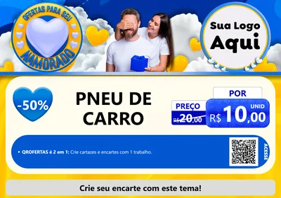 Modelo de Cartaz para Cartaz A4 Horizontal