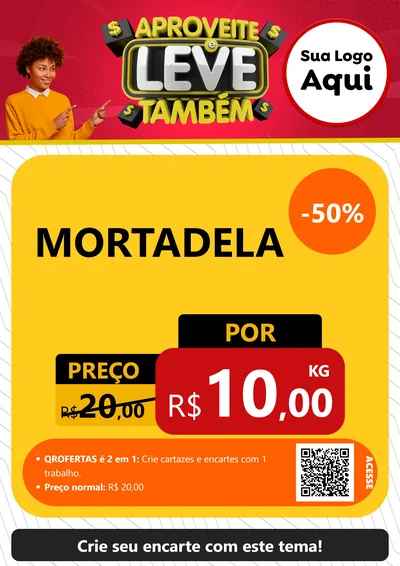 Modelo de Cartaz para Cartaz A4 Vertical