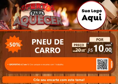 Modelo de Cartaz para Cartaz A4 Horizontal