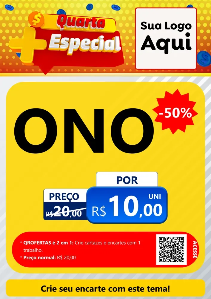 Modelo de Cartaz para Cartaz A4 Vertical com o tema Quarta Mais Especial para Óticas