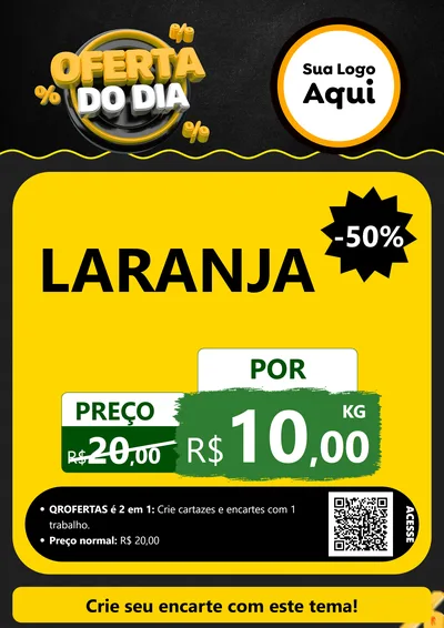 Modelo de Cartaz para Cartaz A4 Vertical