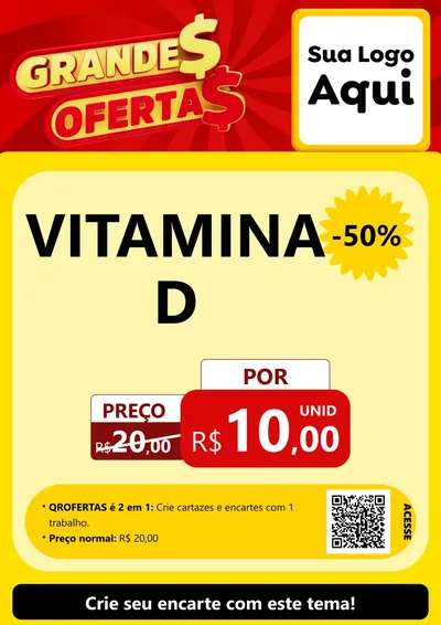 Modelo de Cartaz para Cartaz A4 Vertical