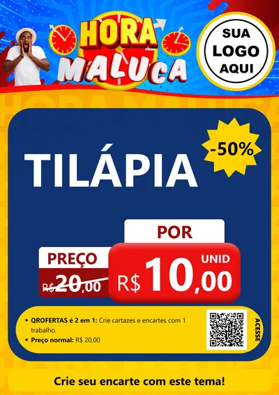 Modelo de Cartaz para Cartaz A4 Vertical