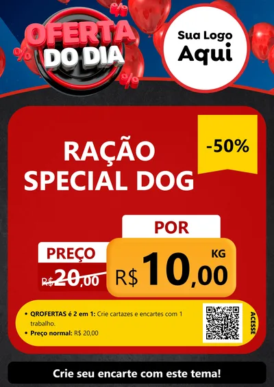Modelo de Cartaz para Cartaz A4 Vertical