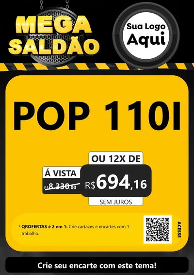 Modelo de Cartaz para Cartaz A4 Vertical