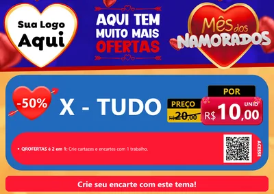 Modelo de Cartaz para Cartaz A4 Horizontal