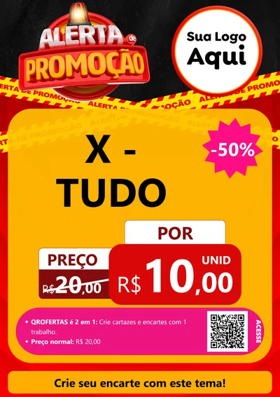 Modelo de Cartaz para Cartaz A4 Vertical