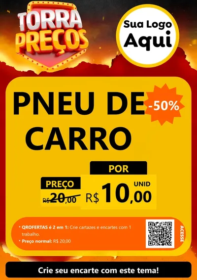 Modelo de Cartaz para Cartaz A4 Vertical