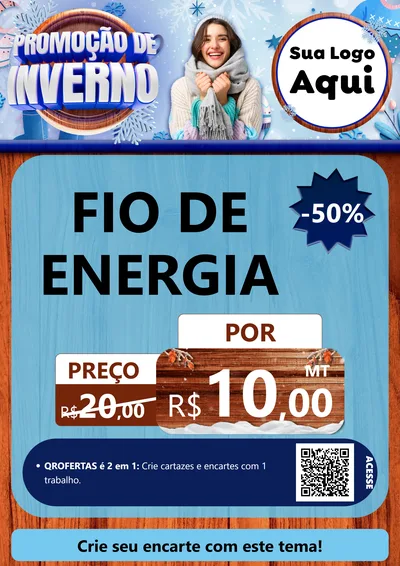 Modelo de Cartaz para Cartaz A4 Vertical