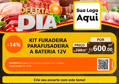Modelo de Cartaz para Cartaz A4 Horizontal