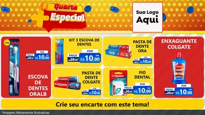 Modelo de TV para TV Horizontal com o tema Quarta Mais Especial para Higiene Pessoal