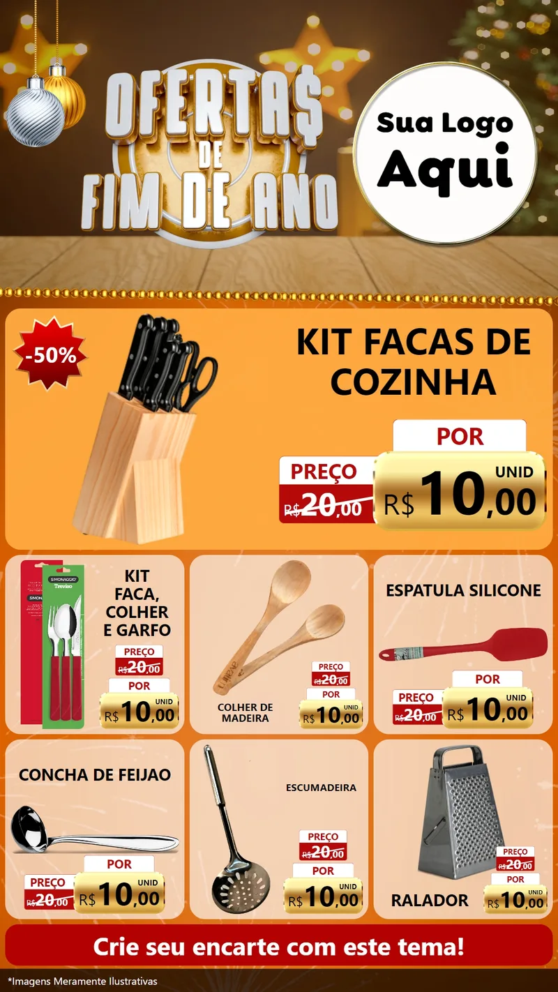 Modelo de Rede Social para Stories com o tema Ofertas de Fim de Ano para Utilidades Domésticas