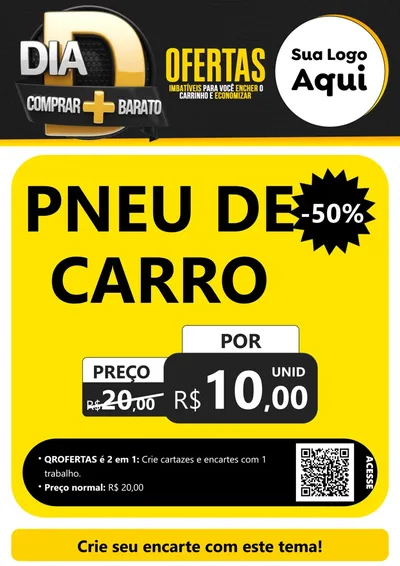 Modelo de Cartaz para Cartaz A4 Vertical