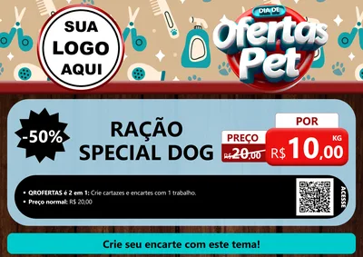 Modelo de Cartaz para Cartaz A4 Horizontal
