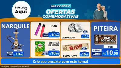 Modelo de TV para TV Horizontal com o tema Dia do Idoso
