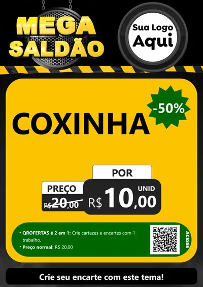 Modelo de Cartaz para Cartaz A4 Vertical