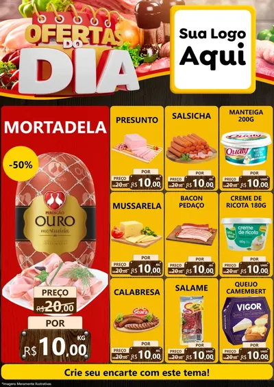 Modelo de Encarte para Encarte A4 Vertical