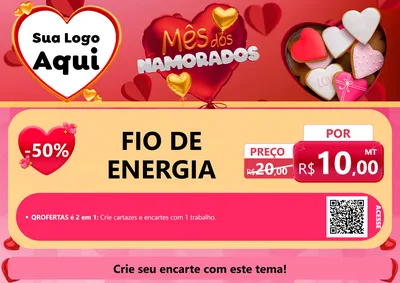 Modelo de Cartaz para Cartaz A4 Horizontal