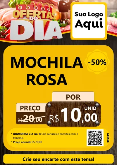Modelo de Cartaz para Cartaz A4 Vertical
