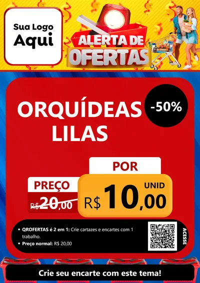 Modelo de Cartaz para Cartaz A4 Vertical