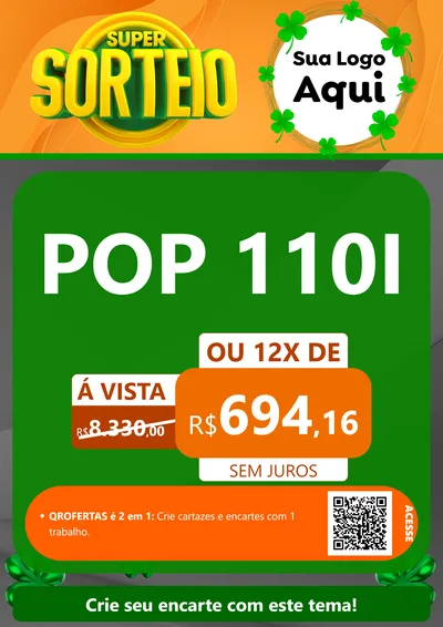 Modelo de Cartaz para Cartaz A4 Vertical