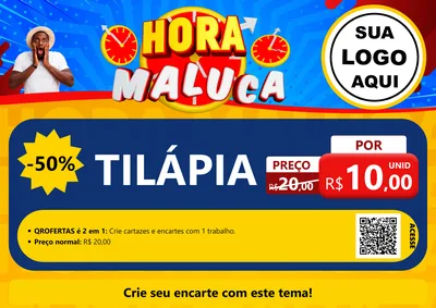 Modelo de Cartaz para Cartaz A4 Horizontal