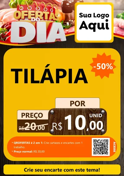 Modelo de Cartaz para Cartaz A4 Vertical